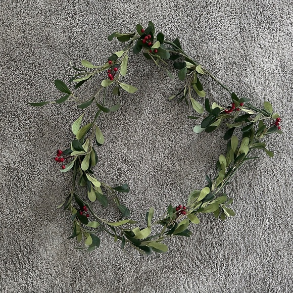 Red and Green Berry Garland - 6” - Picture 1 of 2